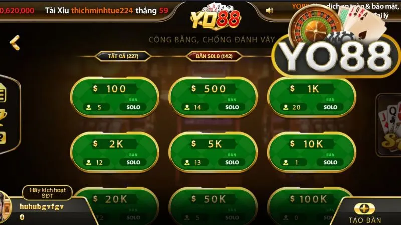 Thuật ngữ trong game Sâm Lốc Yo88